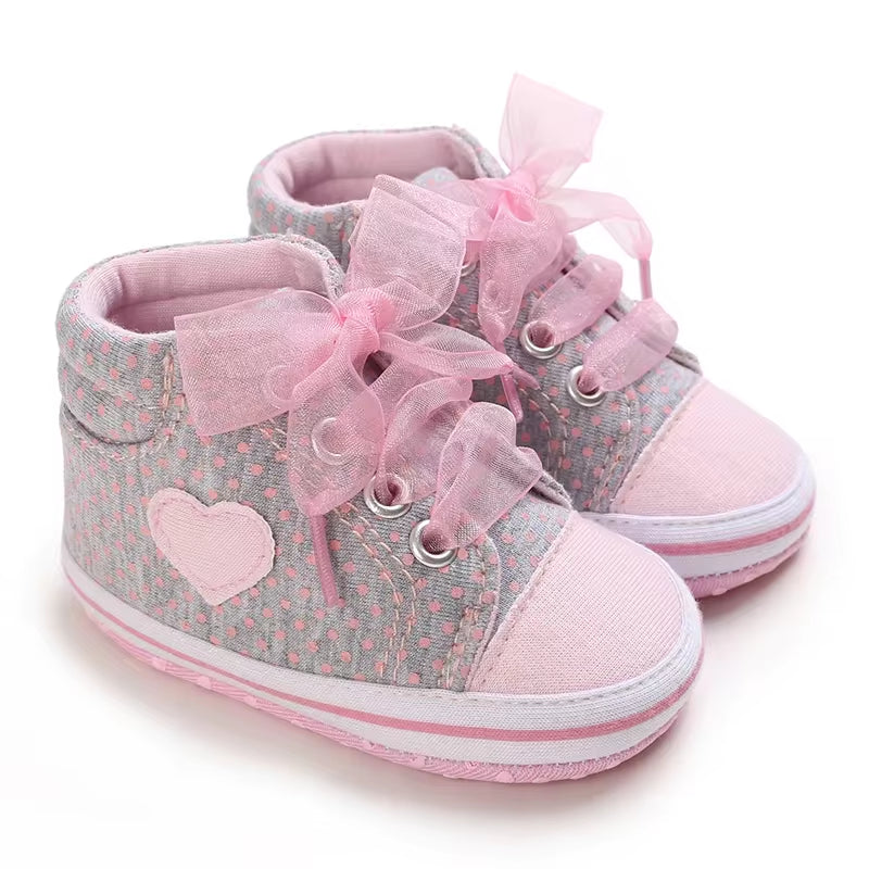 Cute Bow Baby Boy Girls Winter Warm First Walkers Cotton Baby Booties Kids Toddler Slippers Baby First Walkers Crib Shoes